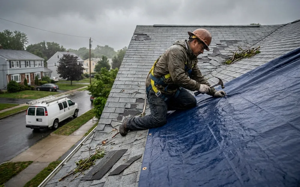 Storm Damage Restoration, Integrity Roofing